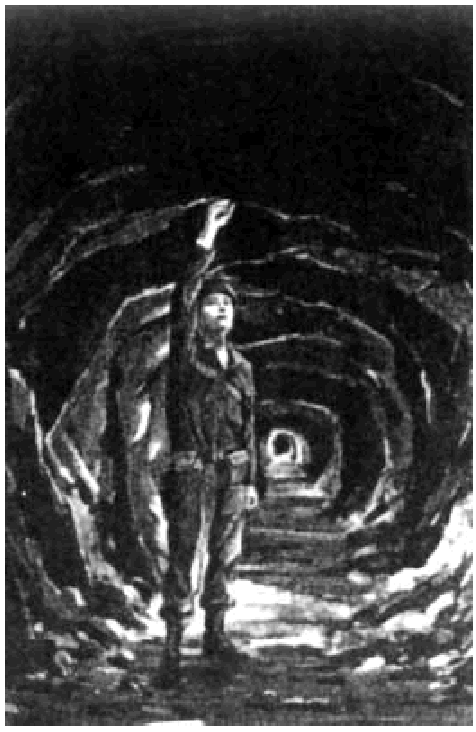 北朝鮮によりDMZ地下に建設されたトンネル